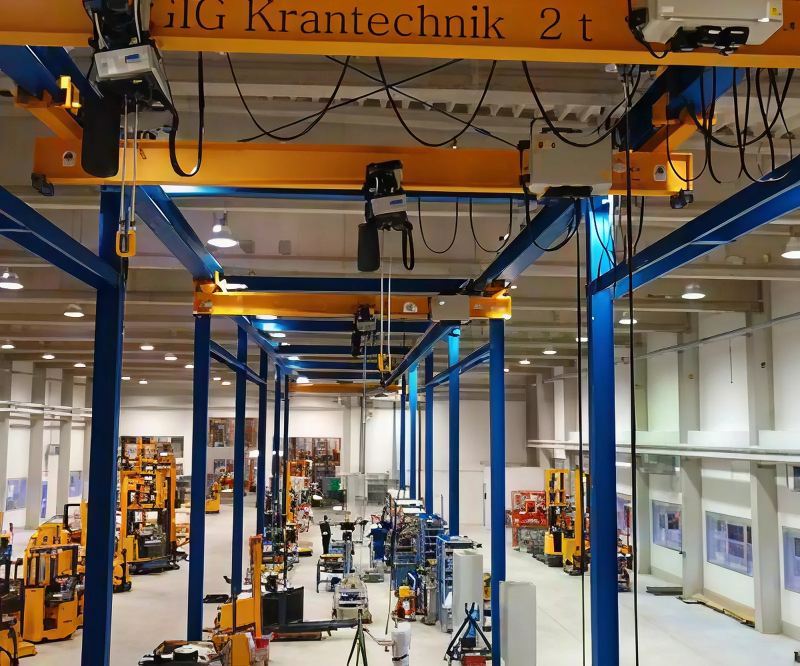 Projektfoto aus dem Bereich Krantechnik